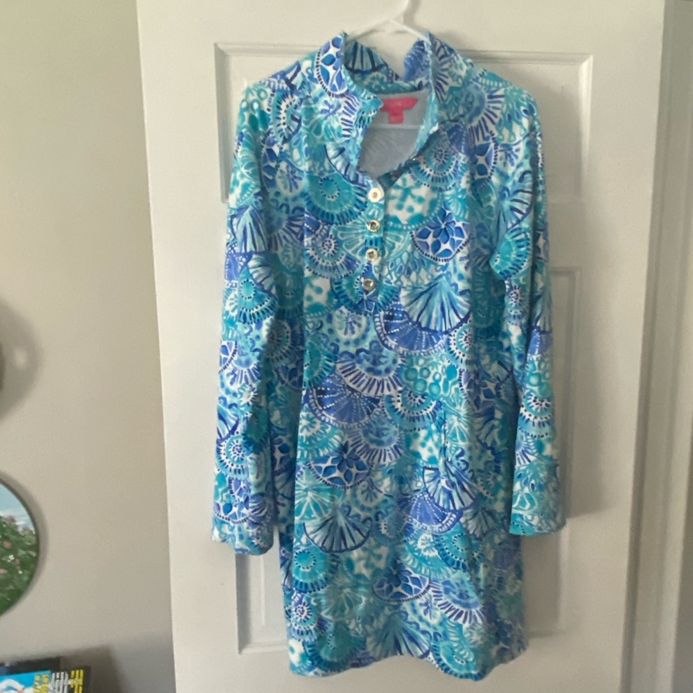 EUC Lilly Pulitzer Popover Dress! XL!